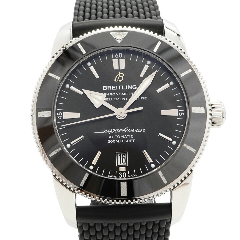 Breitling Superocean 46 AB2020 Black Dial Men's Watch